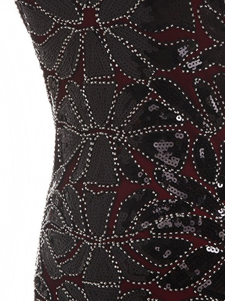 [US Warehouse] 1920s Sequin Gatsby Maxi Dresses