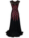 1920s Sequined Elegant Maxi Dress
