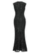 [US Warehouse] 1920s Sequined Sleeveless Geometric Dress