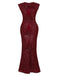 [US Warehouse] 1920s Sequined Sleeveless Geometric Dress