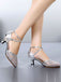 [US Warehouse] 1920s Mid High Heel Sandals Shoes