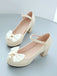 Retro Bowknot Mary Jane Shoes