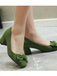 Solid Colored Bow-Knot Wedge Shoes