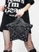 Black Halloween Star Solid Bag