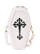 Halloween Latin Cross Coffin Bag
