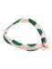 Retro Polka Dot Pearl Mulberry Silk Necklace