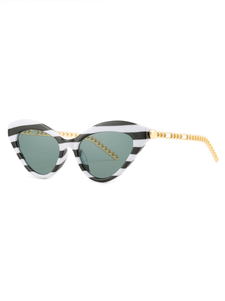 Geometric shop frame sunglasses