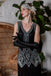 [US Warehouse] 1920s Beaded Fringed Flapper Dress