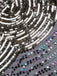 1920s Sequin Bridal Shawl Cape