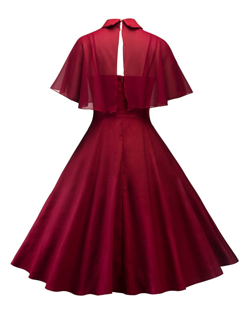 1950s cape hotsell patchwork swing dress