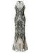 [US Warehouse] 1920s Sequin Backless Formal Dress