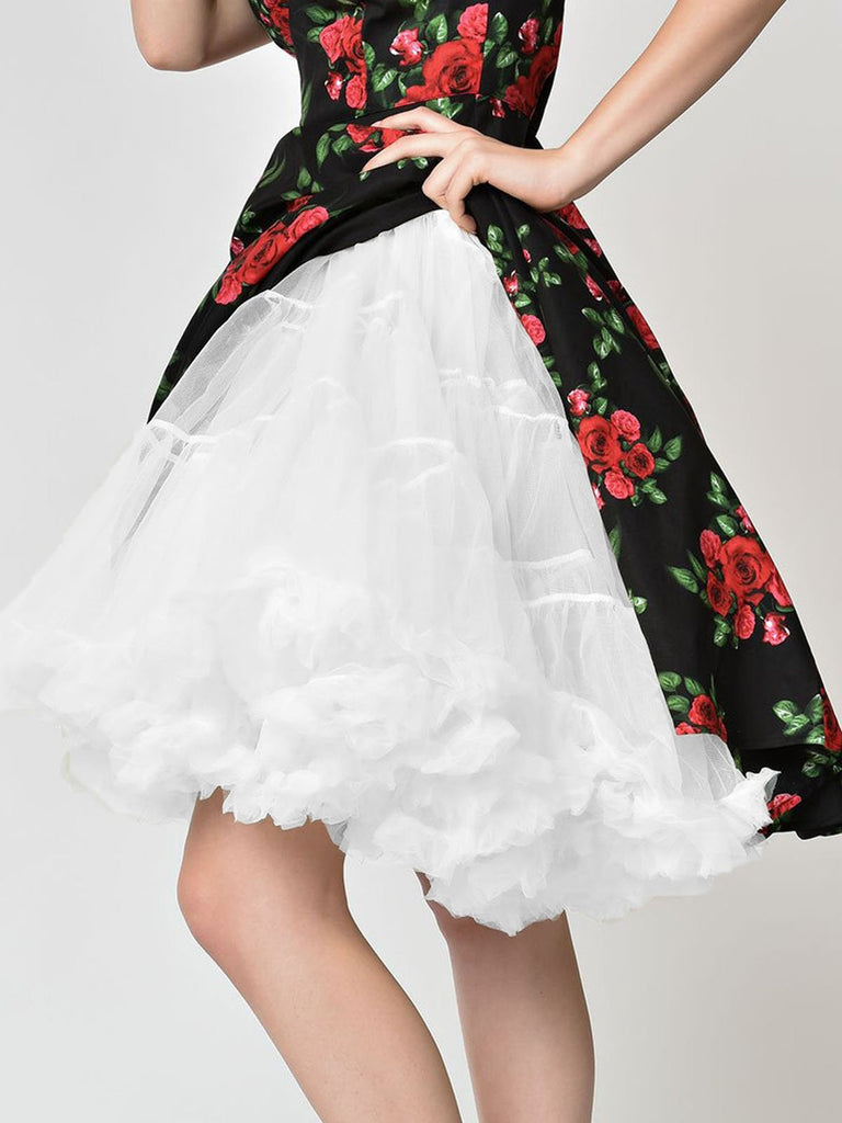 Girls Underskirt Petticoat - ONE SIZE - Wear under dress for a fuller  effect.