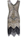 Plus Size 1920s Sequined Dress
