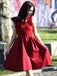 1950S Satin Solid Swing Dress
