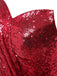 Strapless Sequin Bridesmaid Dress