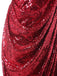 [US Warehouse] 1920s Strapless Sequin Bridesmaid Dress