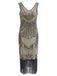 1920s Sequin Flapper Gatsby Dress