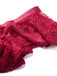 US Only Wine Red 1950s Lace Satin Dress