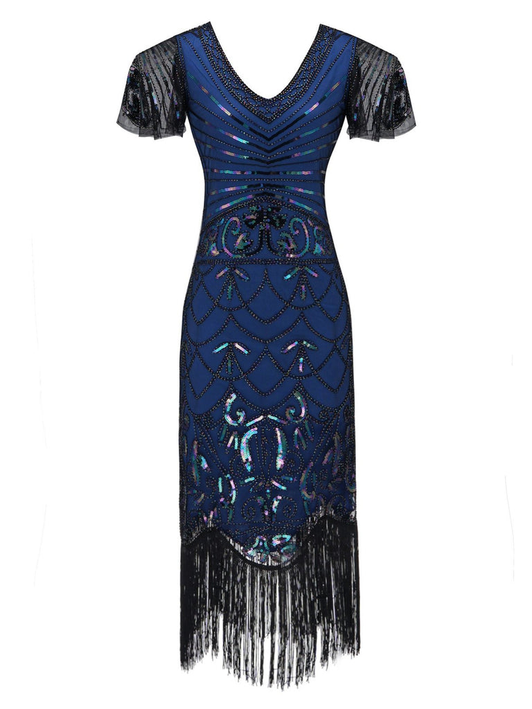 Women 1920's Flapper Dress Great Gatsby Costume Evening Party Sequin Tassel  2023 | eBay