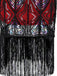 1920s Sequin Fringed flapper Dress