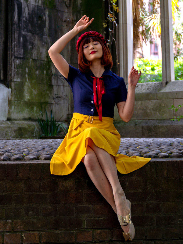 Picture of snow white dress top
