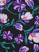1950s Patchwork Bowknot Swing Dress