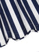 Blue 1930s Striped Ruffle Jumpsuit