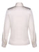 1960s Ivory Solid Blouse & Gray Retro Skirt