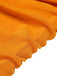Orange 1960s Solid Folds Halter Pencil Dress