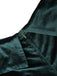 1950s Off Shoulder Velvet Swing Dress