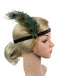 [US Warehouse] 1920s Feather Rhinestone Flapper Headband