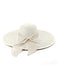 Ribbon Wide Brim Raffia Sun Hat