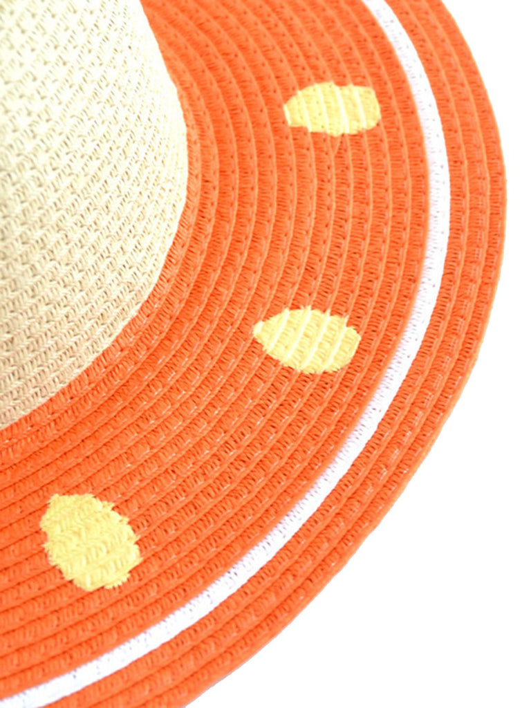 Orange Fruit-Like Sun Hat