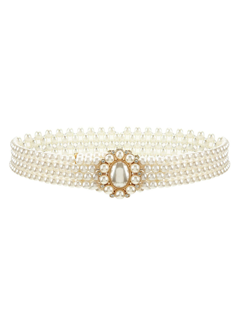 Pearl Waist Chain Vintage Girdle