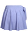 Sky Blue Straps Swimsuit with Skirt