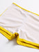 Yellow 1960s Spaghetti Strap Skirted Swimsuit