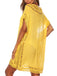 Solid Cut Out Bohemian Cover Up