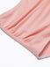 1950s Strawberry Halter Lace-Up Pleated Bikini Set