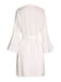 2PCS White 1960s Lace Patchwork Nightgown