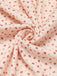 Pink 1960s Puff Sleeves Knitted Nightgown