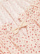 Pink 1960s Puff Sleeves Knitted Nightgown