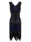 1920s Sequined Flapper Dress
