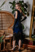 [US Warehouse] Blue 1920s Sequined Flapper Dress