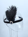 [US Warehouse] 1920s Feather Flapper Headband