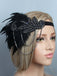 [US Warehouse] 1920s Feather Flapper Headpiece