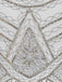 White 1920s Fringed Flapper Dress
