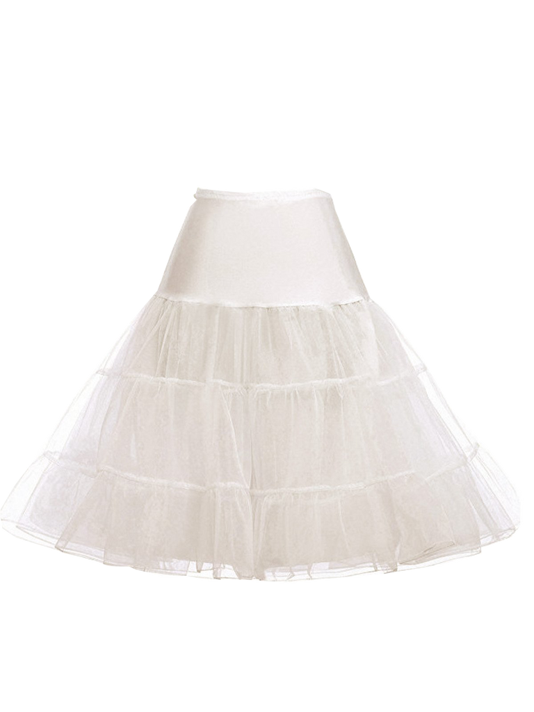 2PCS Snow White 1950s Dress & White Petticoat