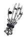 Retro Halloween Skeleton Hand Brooch