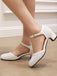 Shiny Buckle Heels Mary Jane Shoes — vintage elegance for the modern woman