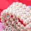 This Silver 1920s Pearl Flapper Bracelet is 1920s romance against her skin